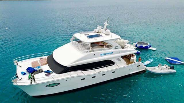 BLUE HORIZON 18m motor yacht for charter