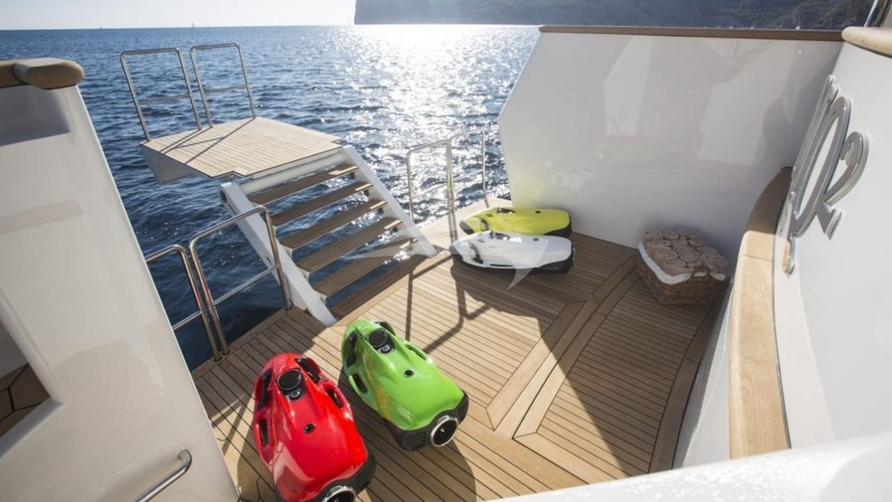 Swim Platform and Water Toys