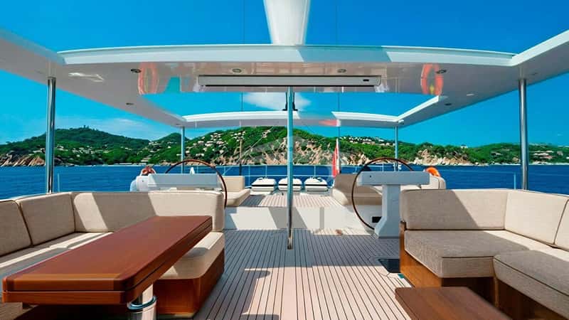 IL MIO CANTO LIBERO 32m sailing yacht charter, photo 5