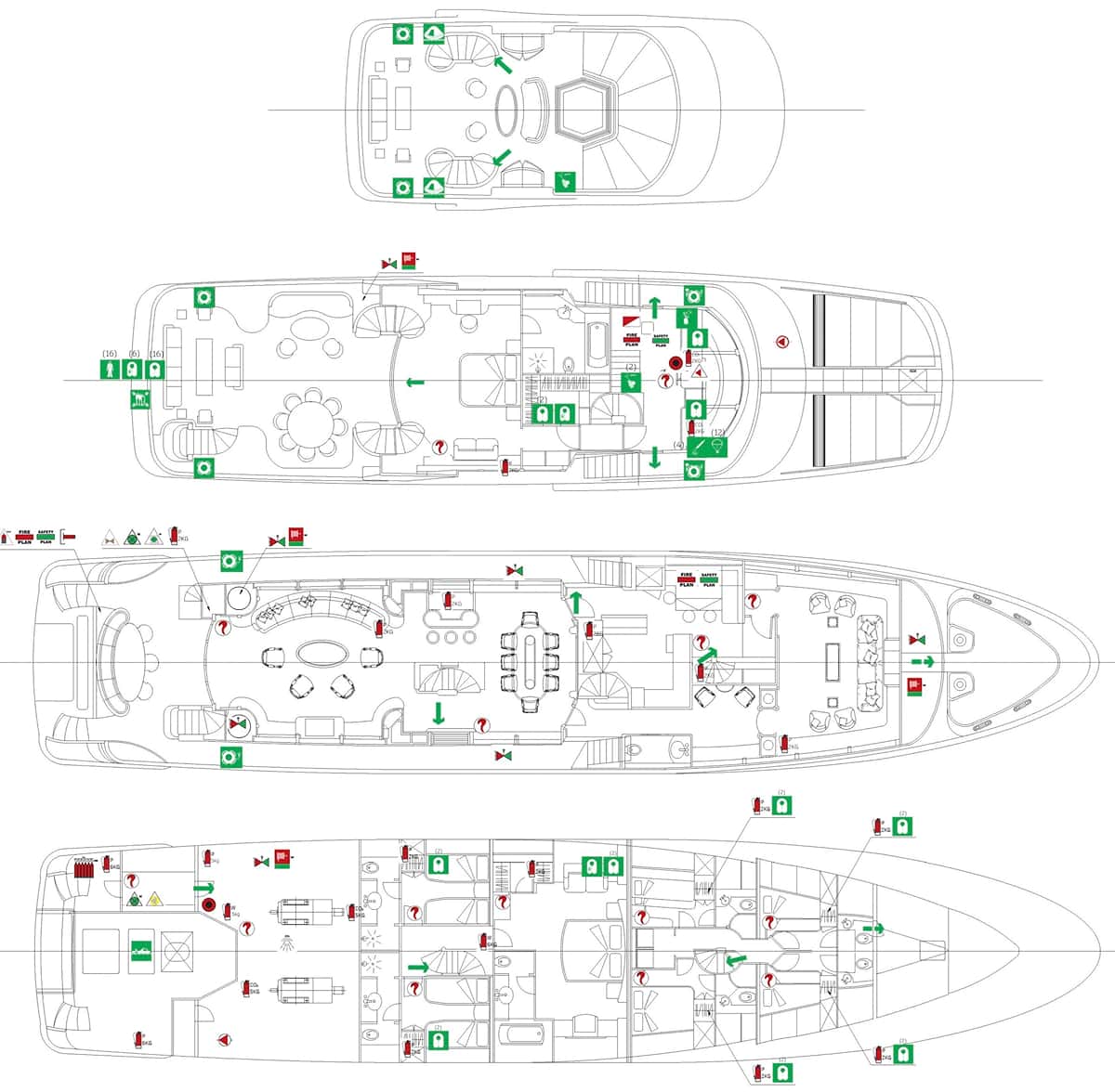 AMADEA deck layout