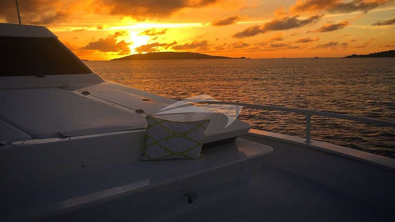 Bow Lounge Area and Oversized Sun Pad