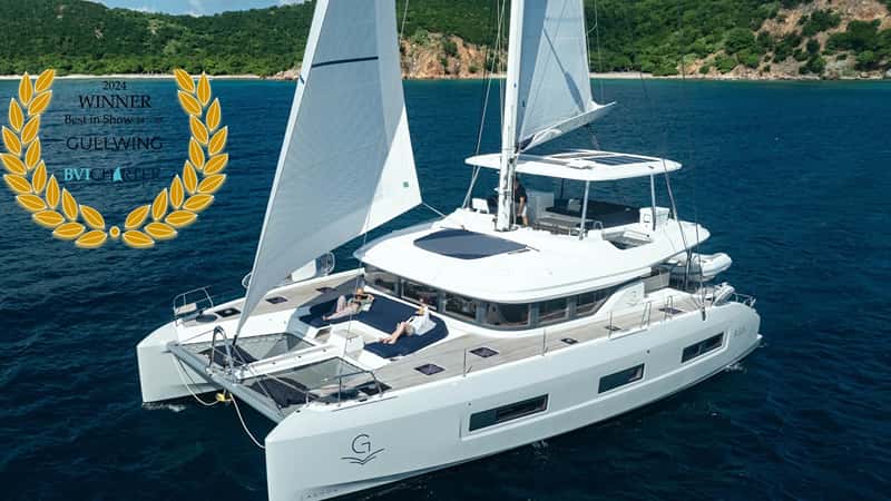 GULLWING 17m sailing yacht charter