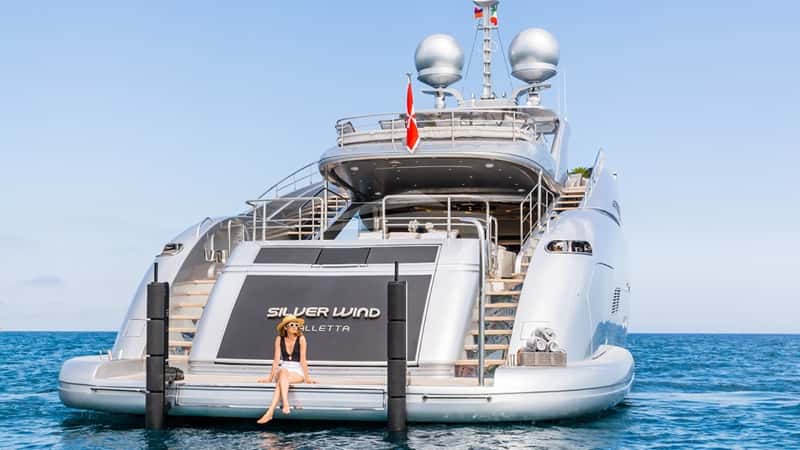 SILVER WIND 44m motor yacht charter, photo 5