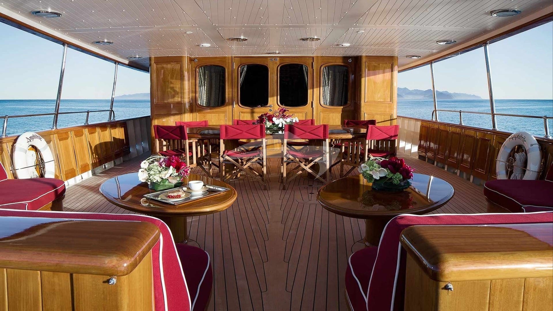 Deck space and seating