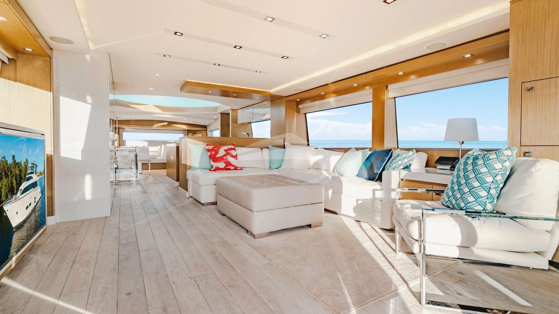 Main Saloon Looking Forward