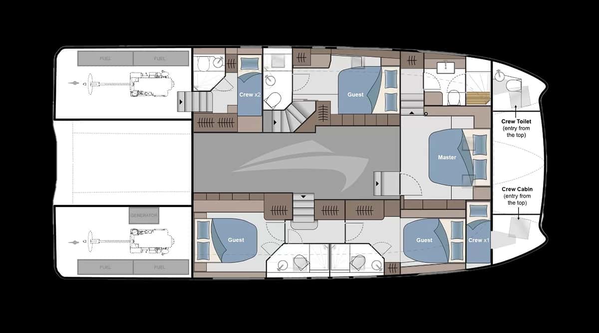 EXPLORION deck layout