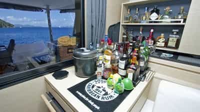 Enjoy the Fully Stocked Bar!