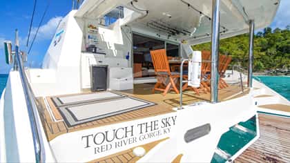 TOUCH THE SKY 18m sailing yacht charter, photo 9