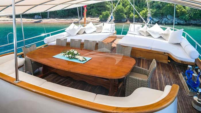 S NUR TAYLAN 35m sailing yacht charter, photo 3