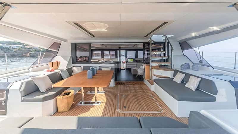 SAMANA 59 LA PERLE 18m sailing yacht charter, photo 4