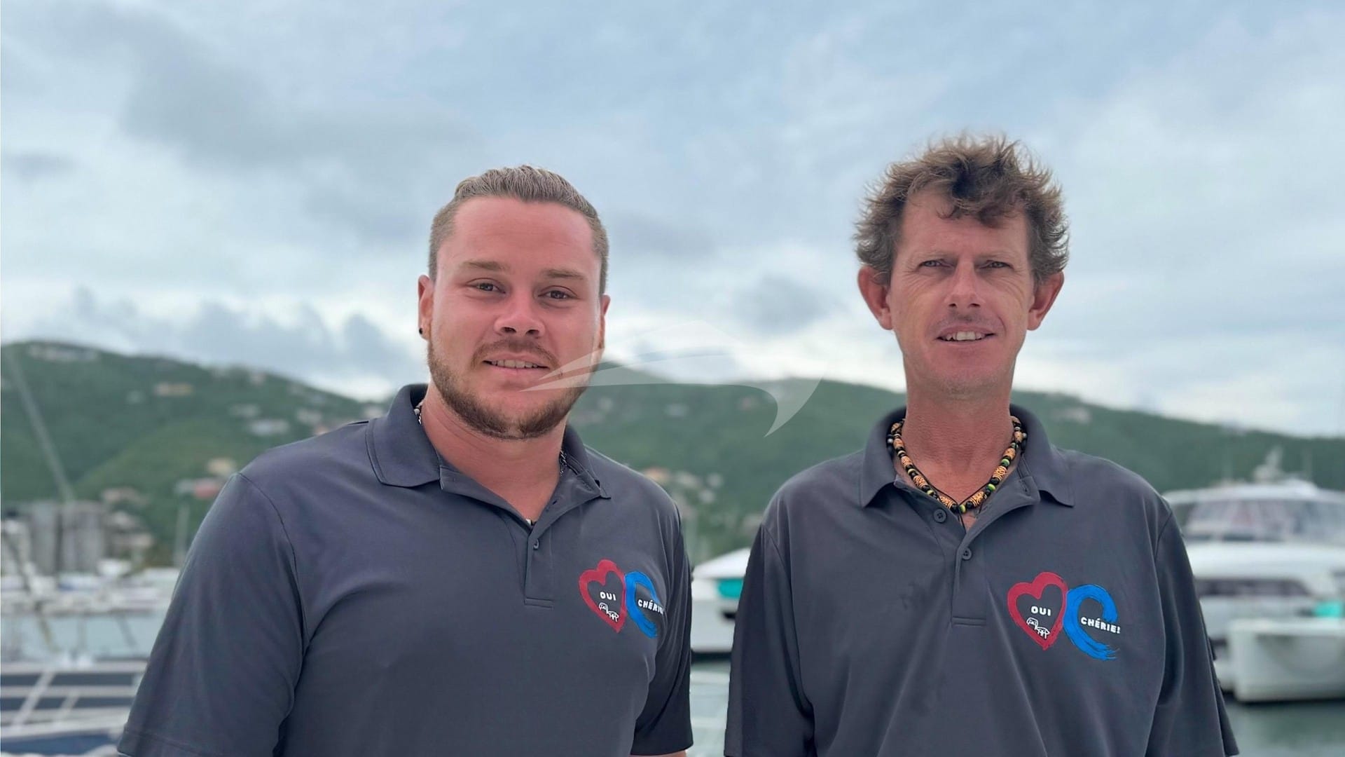 Luxury charter yacht crew for OUI CHERIE