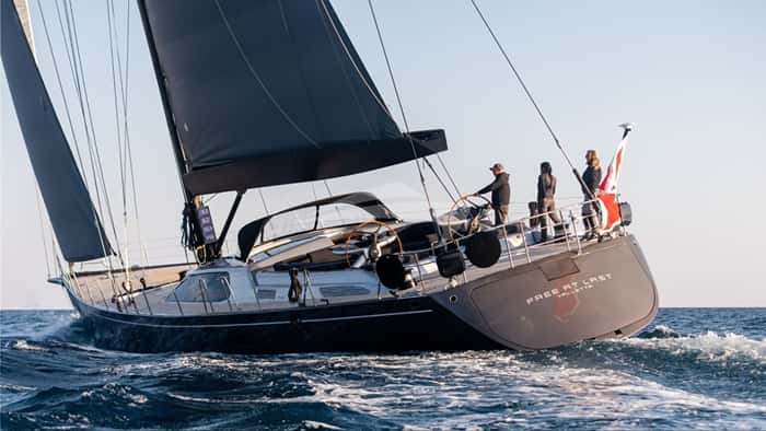 FREE AT LAST 29m sailing yacht charter, photo 3