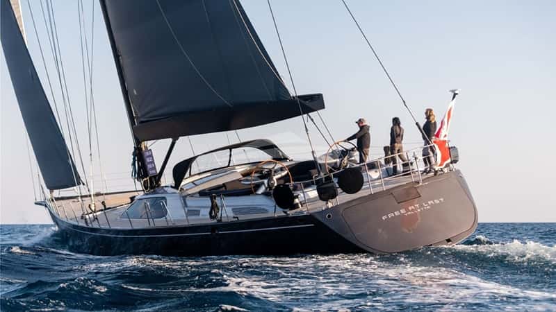 FREE AT LAST 29m sailing yacht charter, photo 3