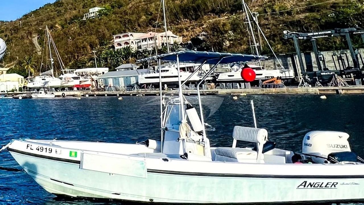 Tow behind Angler speed boat