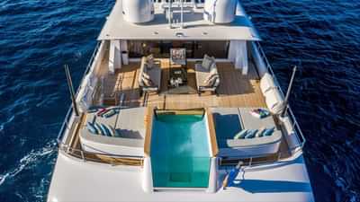 Aerial View of Swimming Pool