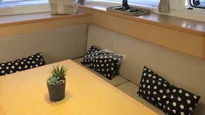 Saloon seating area