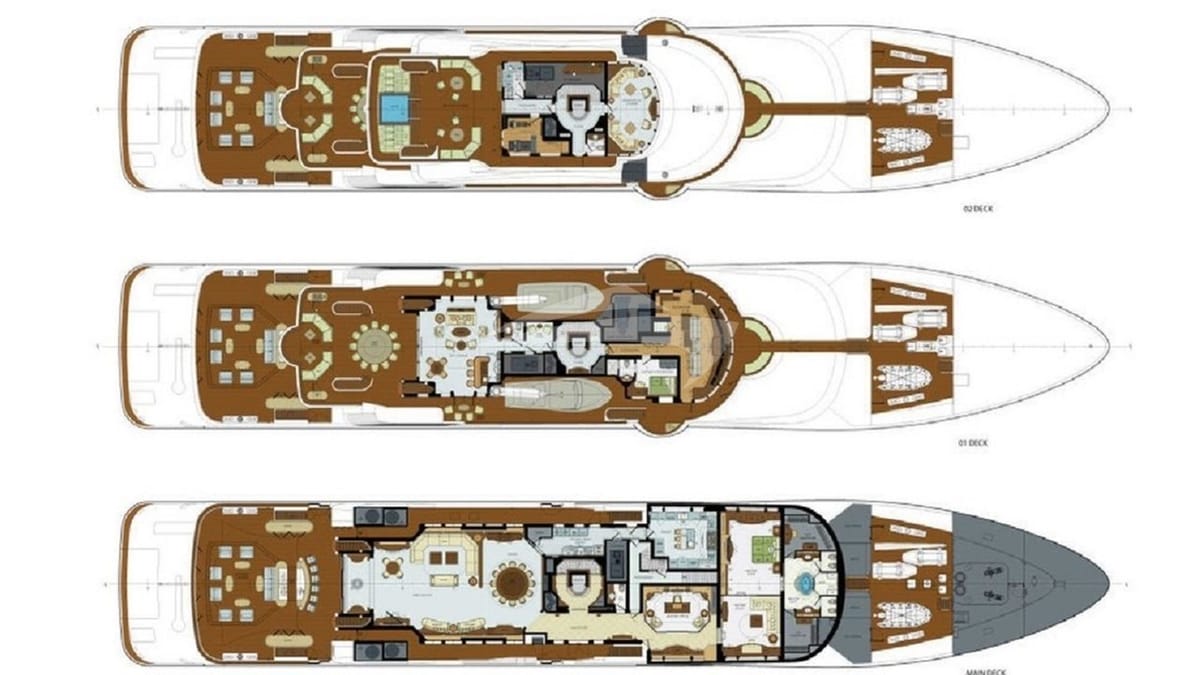COCOA BEAN Deck Plan