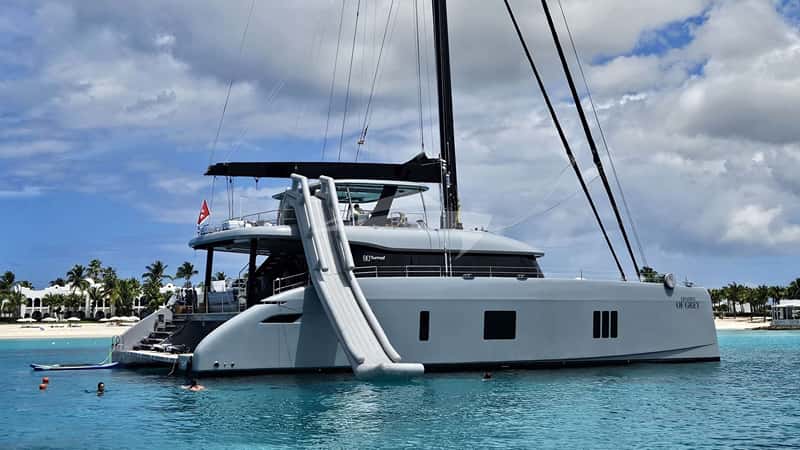 SHADES OF GREY 24m sailing yacht charter