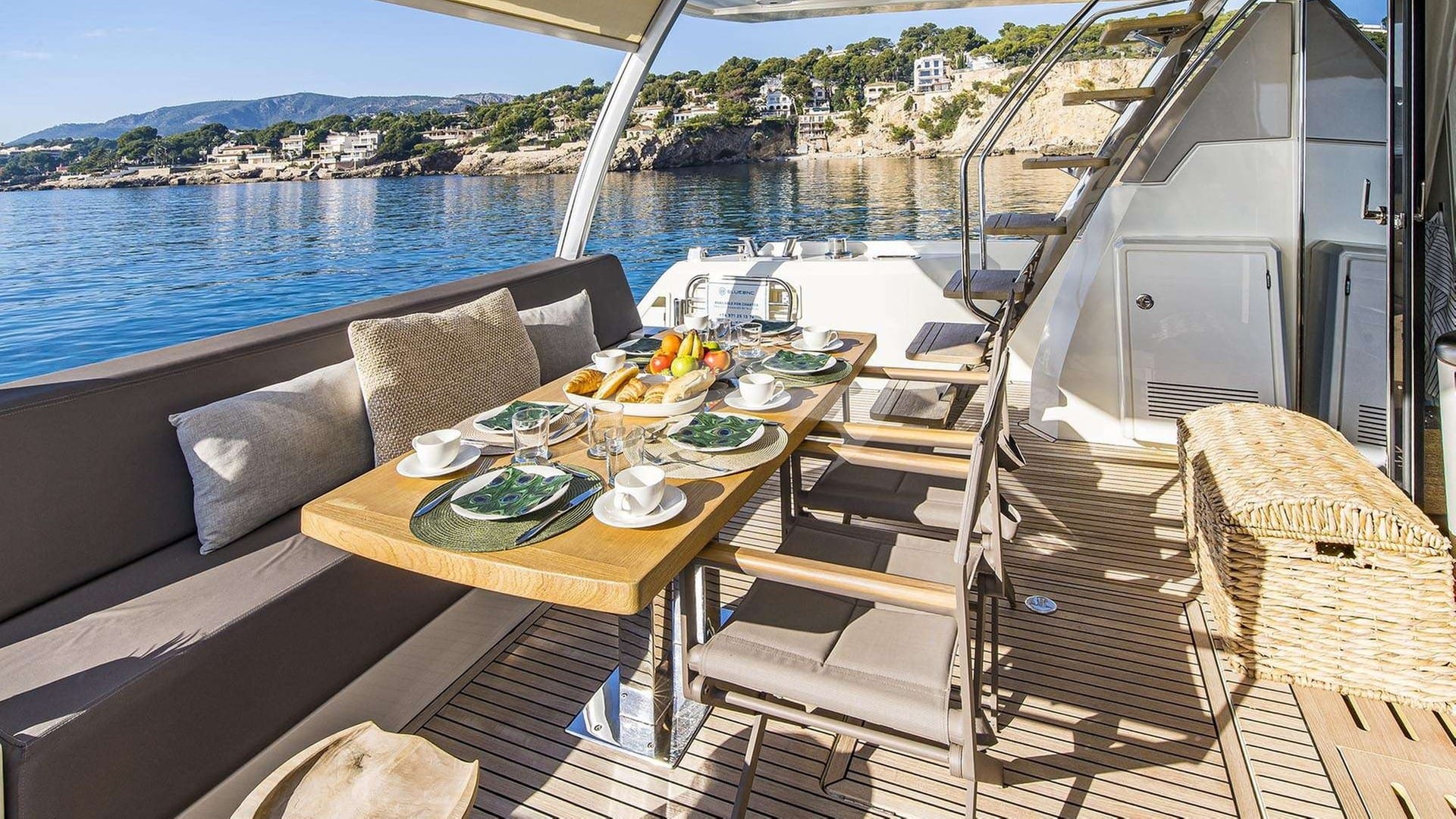 Aft Deck Dining Area