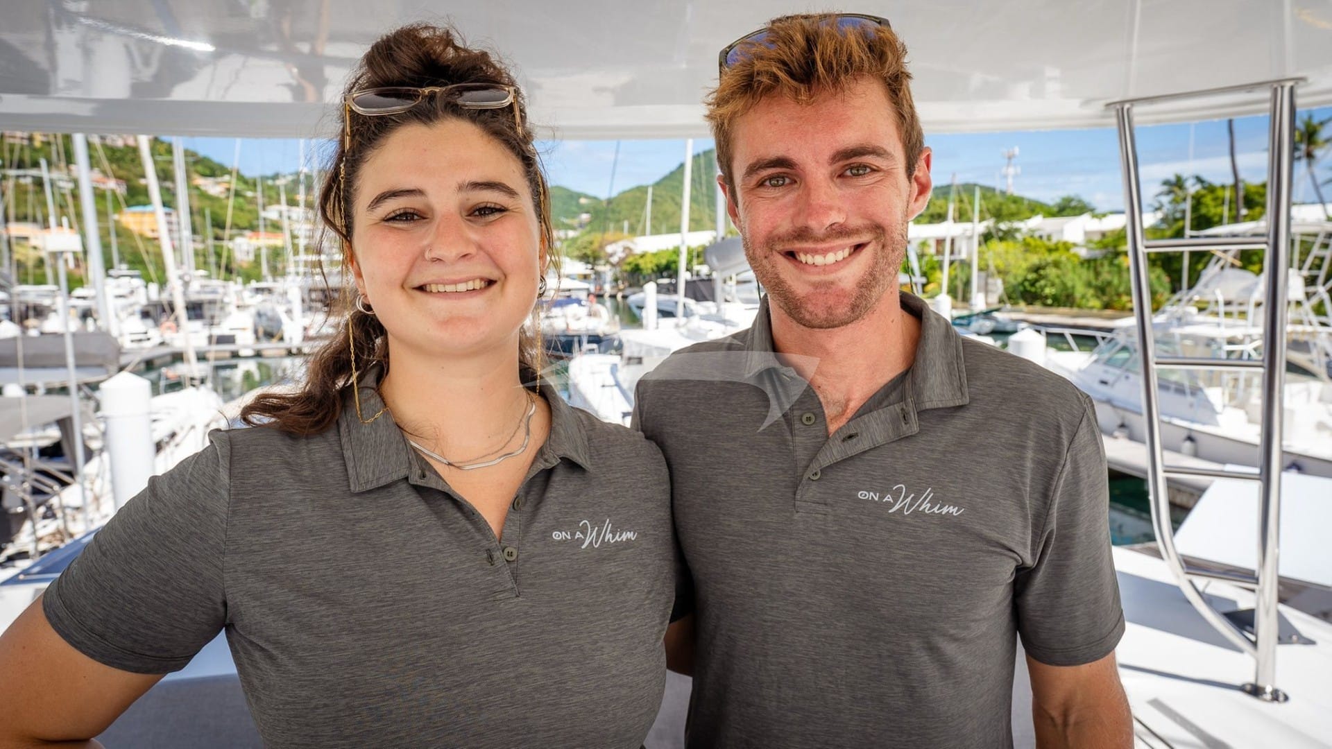 Luxury charter yacht crew for ON A WHIM III