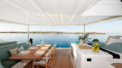 Aft deck