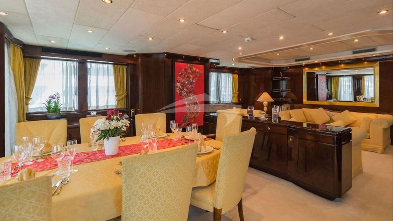 Dining and Salon Looking Forward