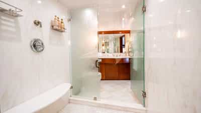 Master Ensuite - Featuring Jack and Jill Sinks and a Rain Shower