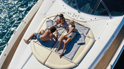 LIGHT BLUE 25m motor yacht charter, photo 11