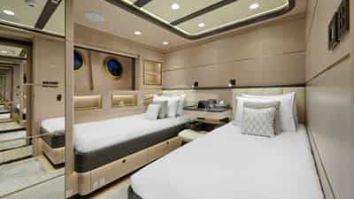 Guest twin stateroom