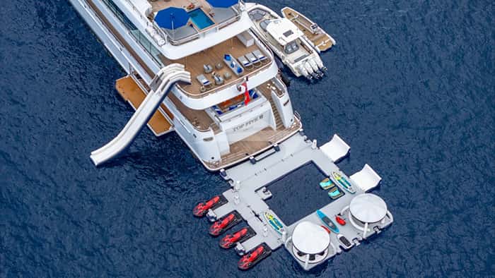 TOP FIVE II 61m motor yacht charter, photo 3