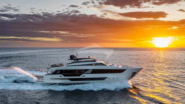 EPIC 31m motor yacht for charter
