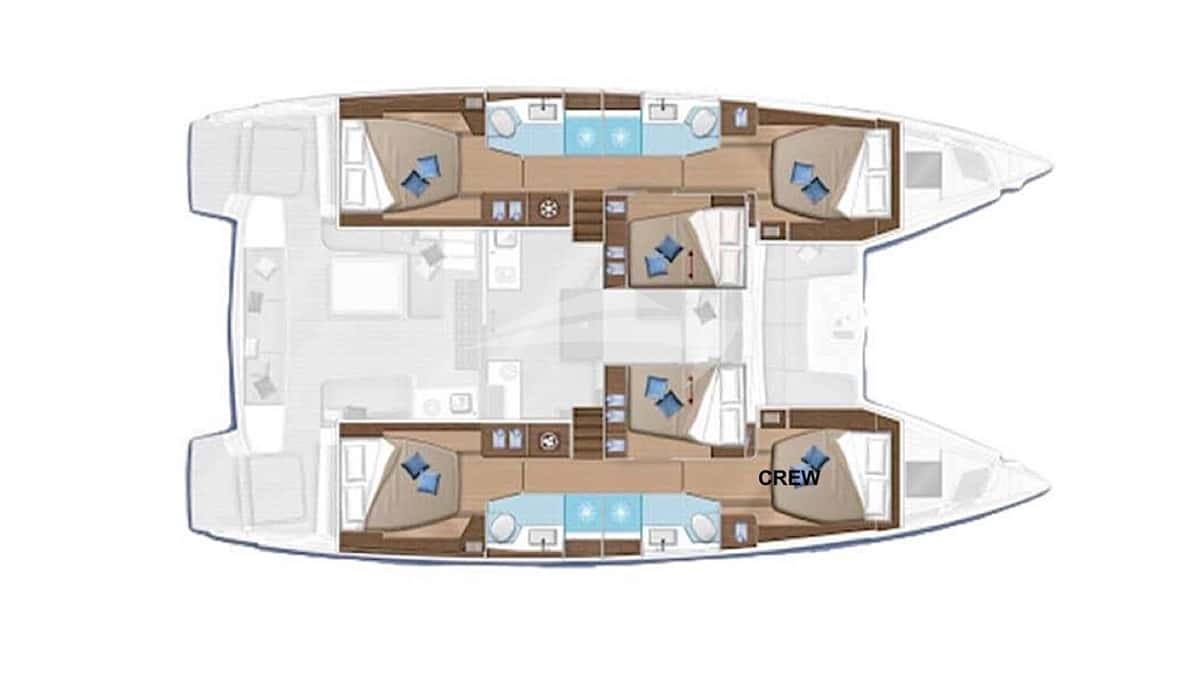THE ADVENTURE deck layout