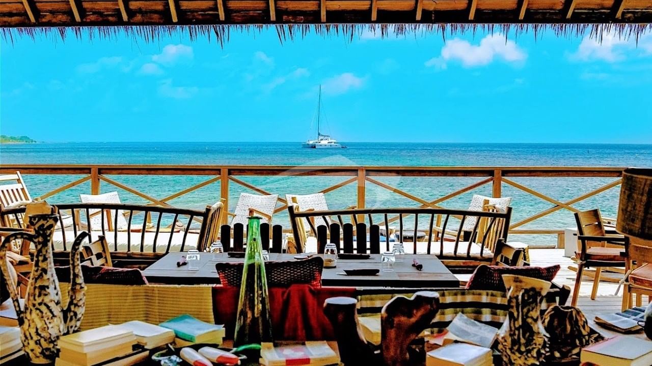 Tranquility anchored off Mustique