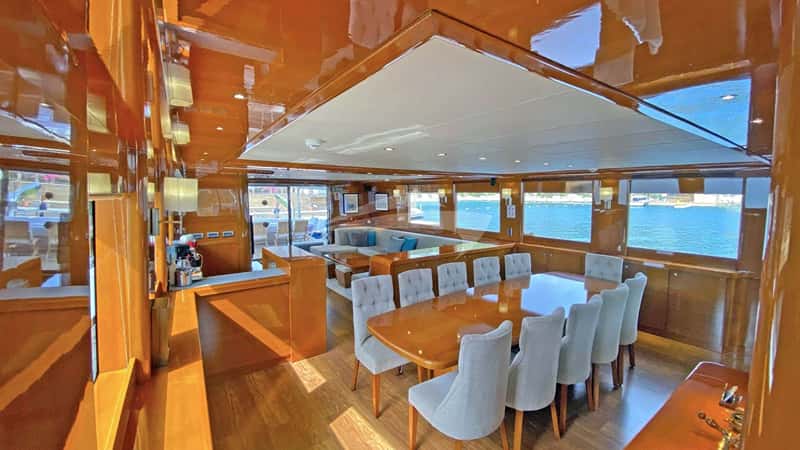 GULMARIA 37m motor yacht charter, photo 2