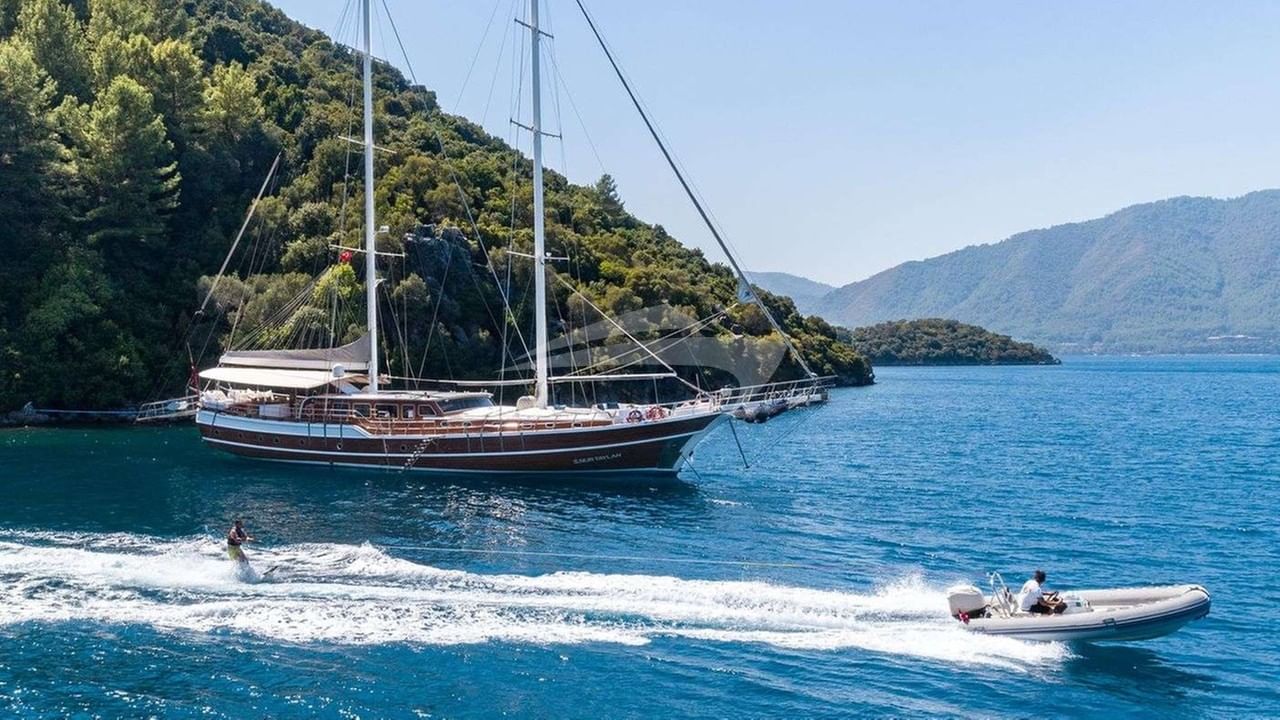 At Anchor with Tender