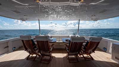 Aft deck