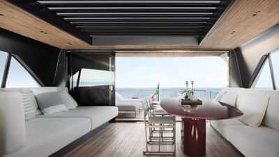 Top deck with retractable roof