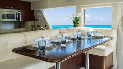 Seating in wheelhouse