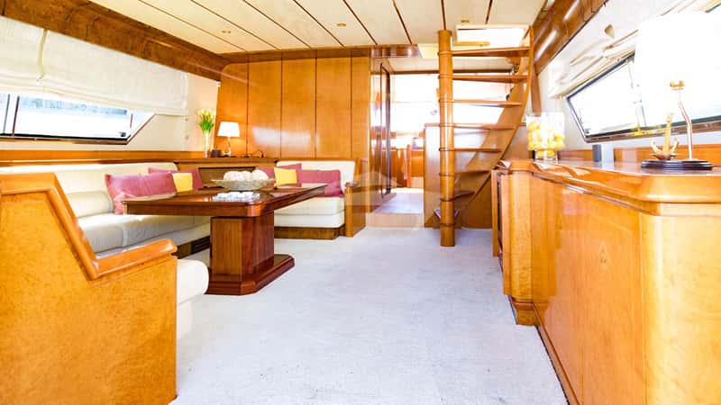 FURIA SEXTO 21m motor yacht charter, photo 10