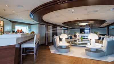Main deck saloon and bar