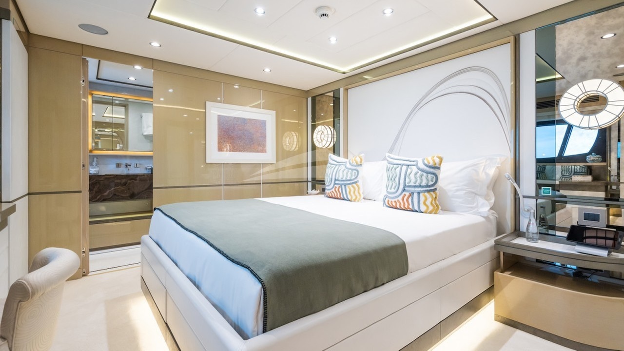 Double stateroom on lower deck