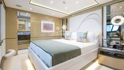 Double stateroom on lower deck