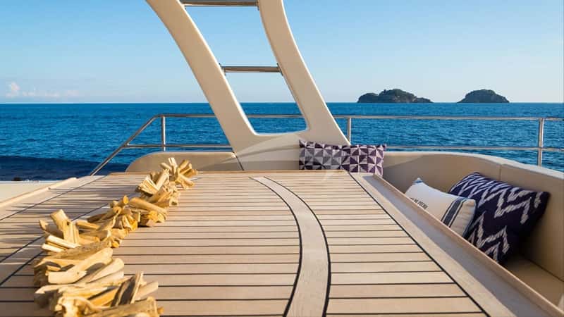 OMBRE BLU3 21m sailing yacht charter, photo 8