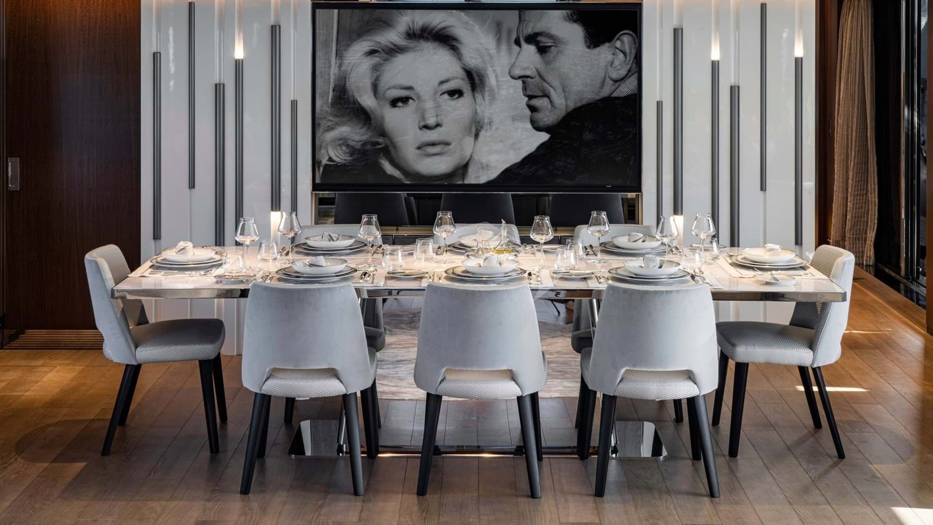 Main deck dining area