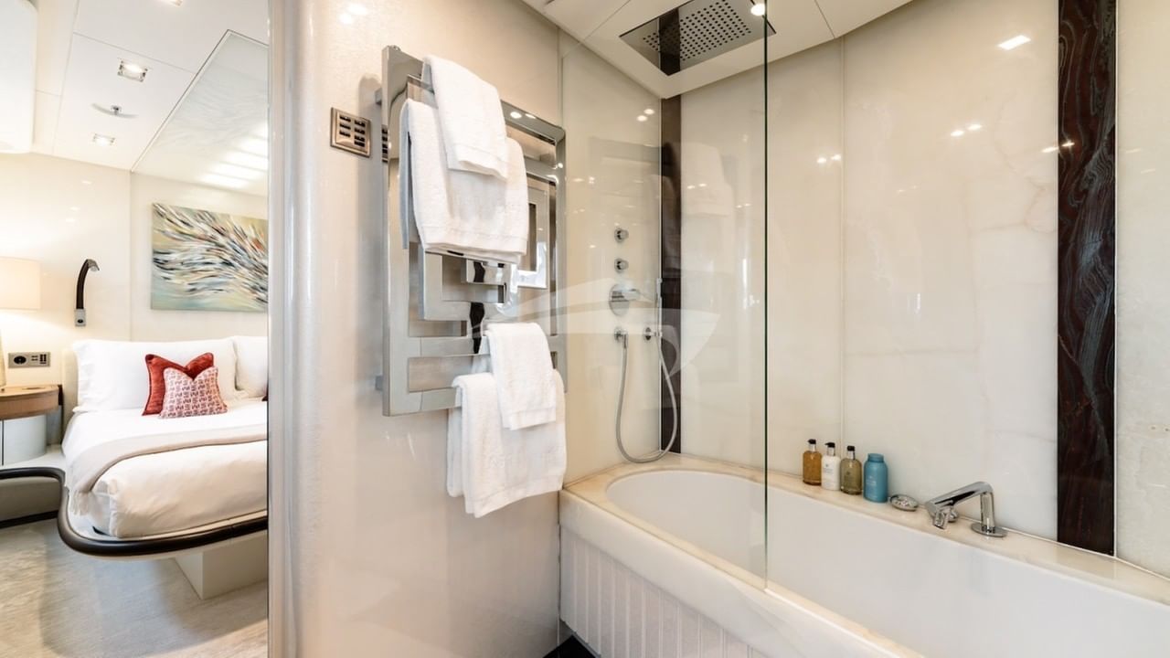 Each converted cabin has it's own en suite