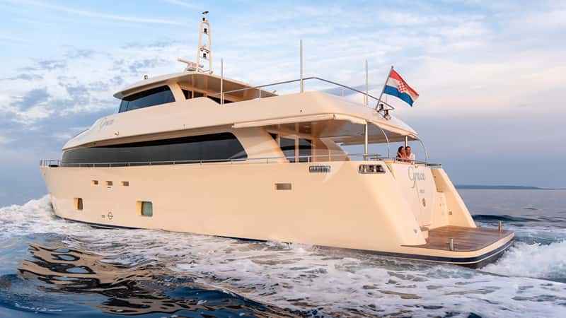 GRACE 28m motor yacht charter, photo 4