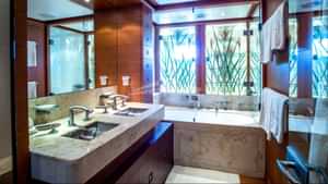 Double bathroom