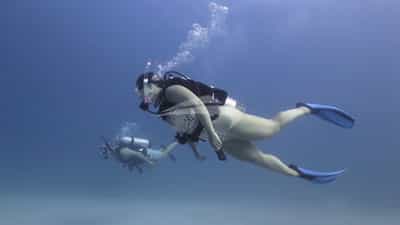 Diving and dive instruction on Mimbaw