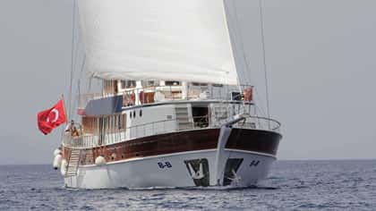 BOREAS 43m sailing yacht charter, photo 11