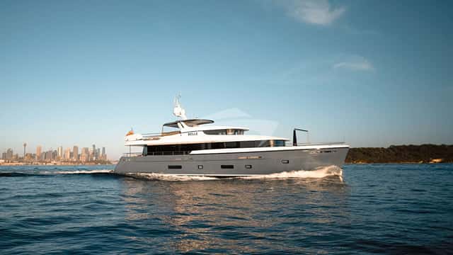 BELLE 30m motor yacht for charter